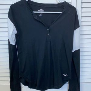 Black and white shirt